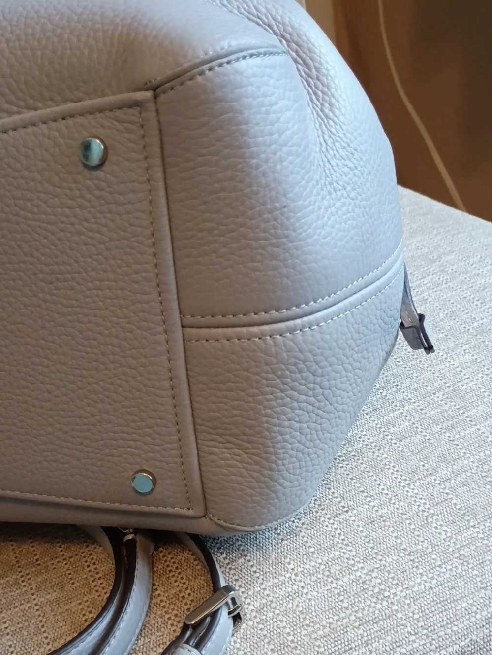 kate spade Pebbled Leather Dumpling Satchel large